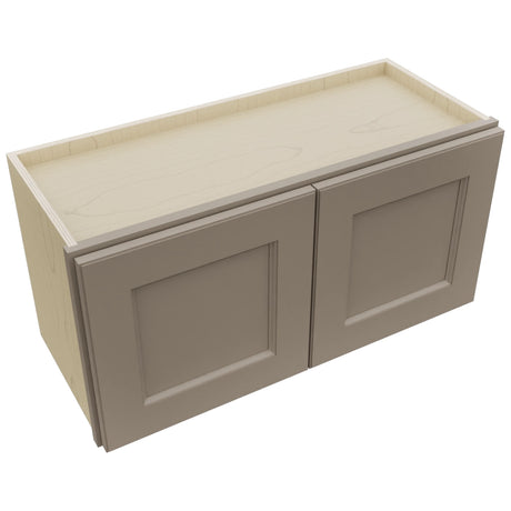 Fabuwood Fusion Oyster W3015 Wall Standard Cabinet, Top View