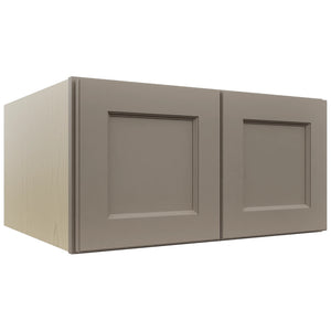 Fabuwood Fusion Oyster W301524 Wall Deep Cabinet, Front View