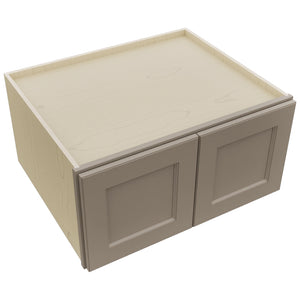 Fabuwood Fusion Oyster W301524 Wall Deep Cabinet, Top View