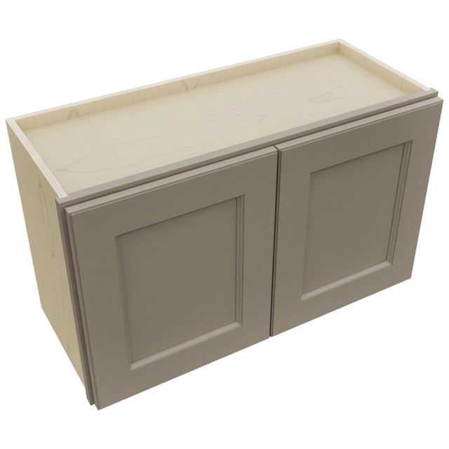 Fabuwood Fusion Oyster W3018 Wall Standard Cabinet, Top View