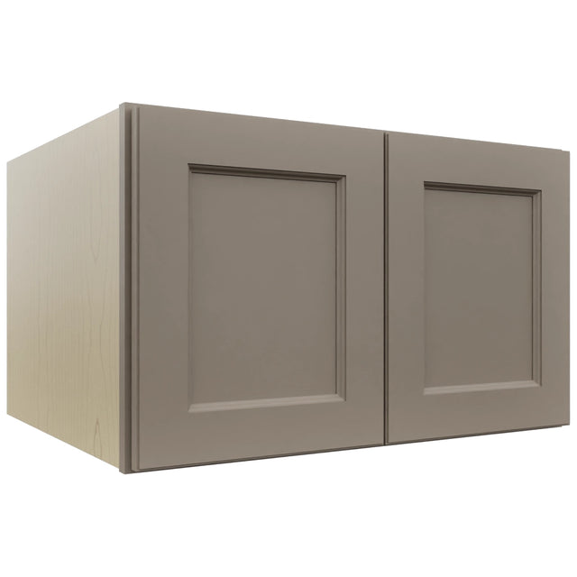 Fabuwood Fusion Oyster W301824 Wall Deep Cabinet, Front View