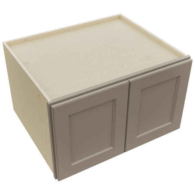 Fabuwood Fusion Oyster W301824 Wall Deep Cabinet, Top View