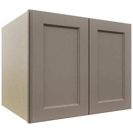 Fabuwood Fusion Oyster W302424 Wall Deep Cabinet, Front View