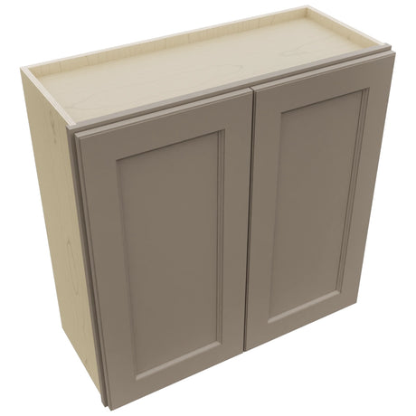 Fabuwood Fusion Oyster W3030 Wall Standard Cabinet, Top View