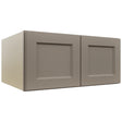Fabuwood Fusion Oyster W331524 Wall Deep Cabinet, Front View