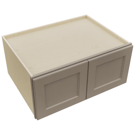 Fabuwood Fusion Oyster W331524 Wall Deep Cabinet, Top View