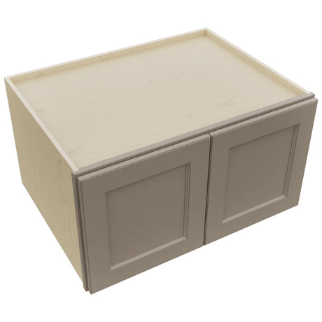 Fabuwood Fusion Oyster W331824 Wall Deep Cabinet, Top View