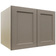 Fabuwood Fusion Oyster W332424 Wall Deep Cabinet, Front View