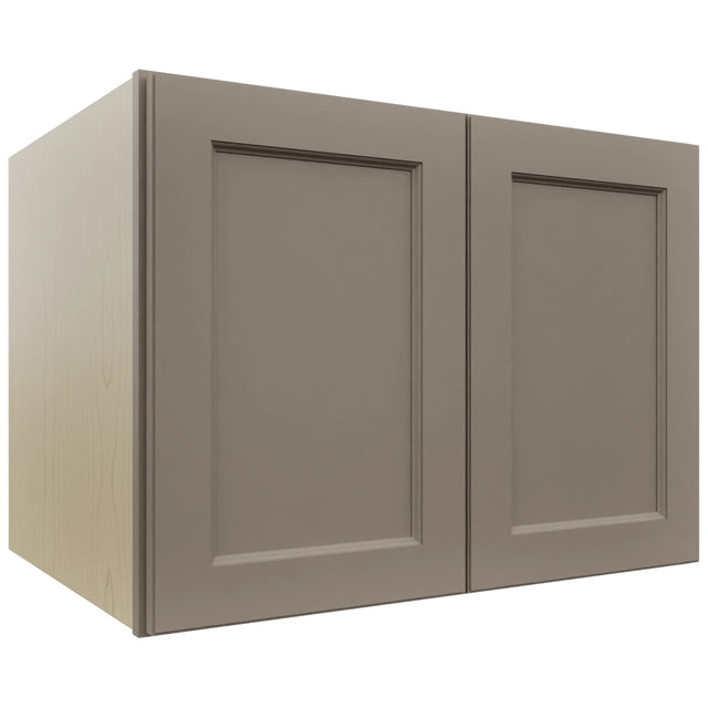 Fabuwood Fusion Oyster W332424 Wall Deep Cabinet, Front View