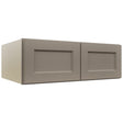 Fabuwood Fusion Oyster W361224 Wall Deep Cabinet, Front View