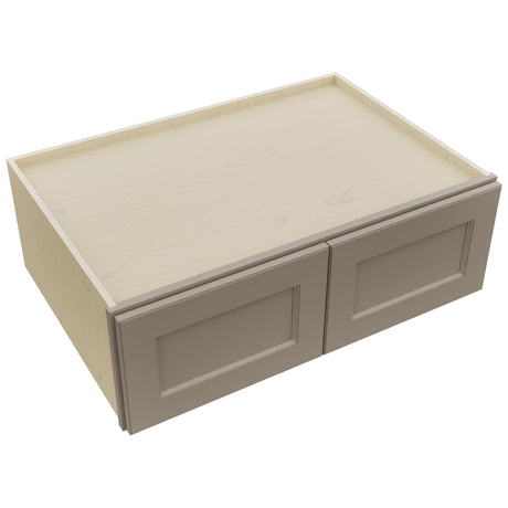 Fabuwood Fusion Oyster W361224 Wall Deep Cabinet, Top View