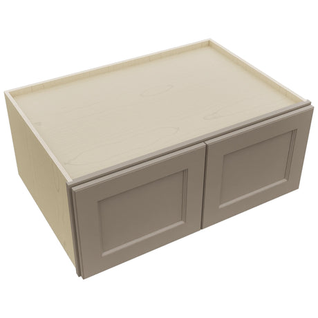 Fabuwood Fusion Oyster W361524 Wall Deep Cabinet, Top View