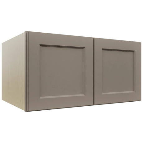 Fabuwood Fusion Oyster W361824 Wall Deep Cabinet, Front View
