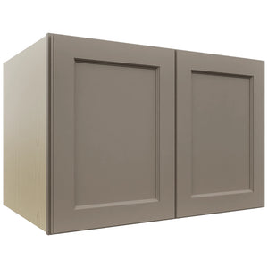 Fabuwood Fusion Oyster W362424 Wall Deep Cabinet, Front View