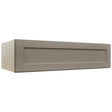 Fabuwood Fusion Oyster W481224LU Wall Deep Cabinet, Front View