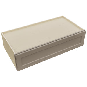 Fabuwood Fusion Oyster W481224LU Wall Deep Cabinet, Top View