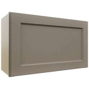 Fabuwood Fusion Oyster WAC3018 Wall Appliance Cabinet, Front View