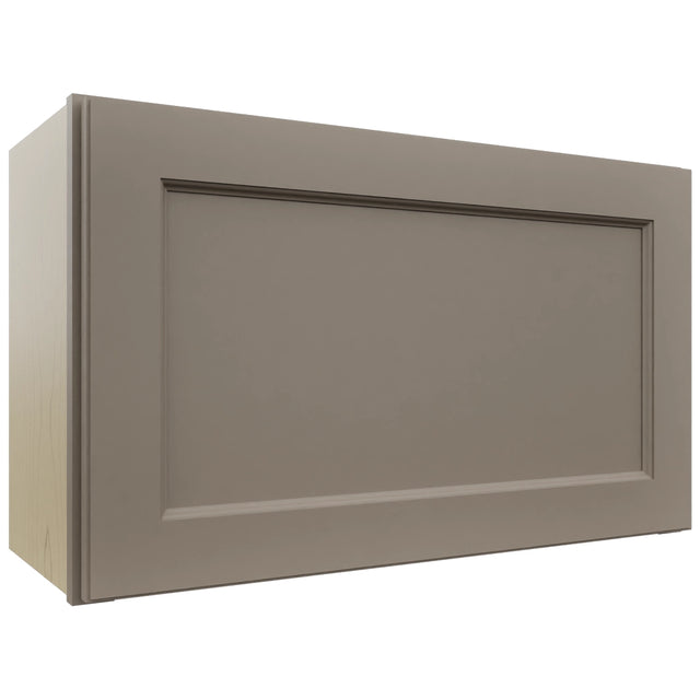 Fabuwood Fusion Oyster WAC3018 Wall Appliance Cabinet, Front View