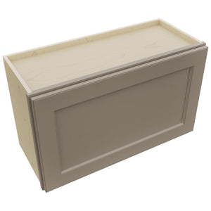 Fabuwood Fusion Oyster WAC3018 Wall Appliance Cabinet, Top View