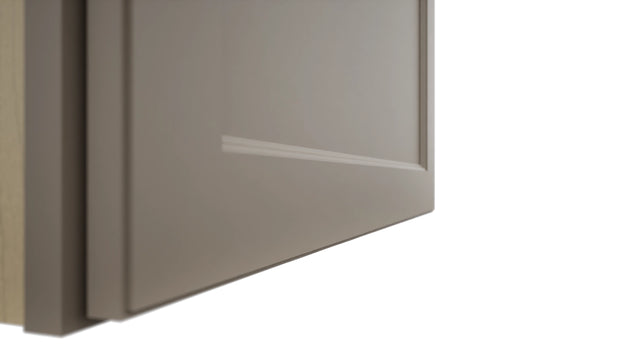 Fabuwood Fusion Oyster WAC3018 Wall Appliance Cabinet, Detail View