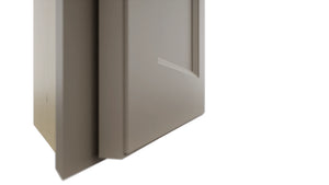 Fabuwood Fusion Oyster WAE1242 Wall Angle End Cabinet, Detail View
