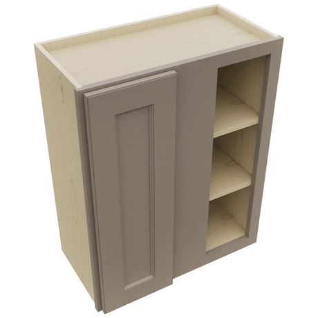 Fabuwood Fusion Oyster WBC2430 Wall Corner Blind Cabinet, Top View