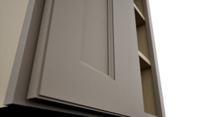 Fabuwood Fusion Oyster WBC2430 Wall Corner Blind Cabinet, Detail View