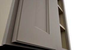 Fabuwood Fusion Oyster WBC2436 Wall Corner Blind Cabinet, Detail View