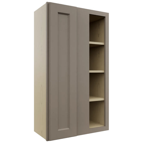 Fabuwood Fusion Oyster WBC2442 Wall Corner Blind Cabinet, Front View