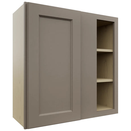 Fabuwood Fusion Oyster WBC3030 Wall Corner Blind Cabinet, Front View