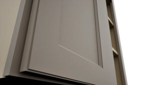 Fabuwood Fusion Oyster WBC3030 Wall Corner Blind Cabinet, Detail View