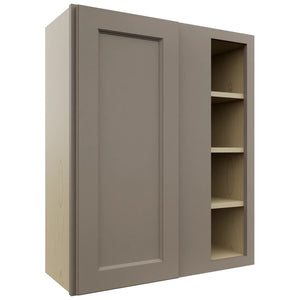 Fabuwood Fusion Oyster WBC3036 Wall Corner Blind Cabinet, Front View