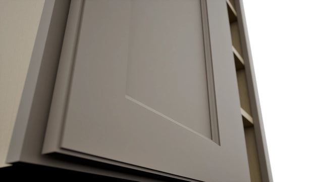 Fabuwood Fusion Oyster WBC3036 Wall Corner Blind Cabinet, Detail View