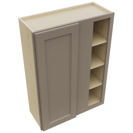 Fabuwood Fusion Oyster WBC3042 Wall Corner Blind Cabinet, Top View