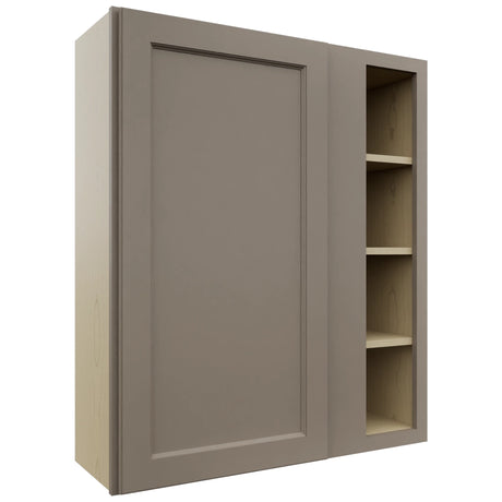 Fabuwood Fusion Oyster WBC3642 Wall Corner Blind Cabinet, Front View
