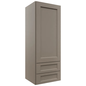 Fabuwood Fusion Oyster WD1848 Wall Drawer Cabinet, Front View