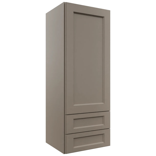 Fabuwood Fusion Oyster WD1848 Wall Drawer Cabinet, Front View