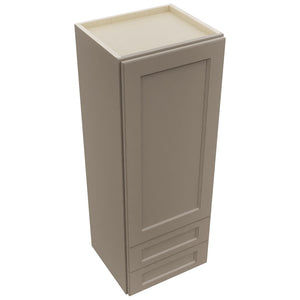 Fabuwood Fusion Oyster WD1848 Wall Drawer Cabinet, Top View