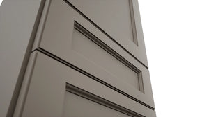Fabuwood Fusion Oyster WD1854 Wall Drawer Cabinet, Detail View