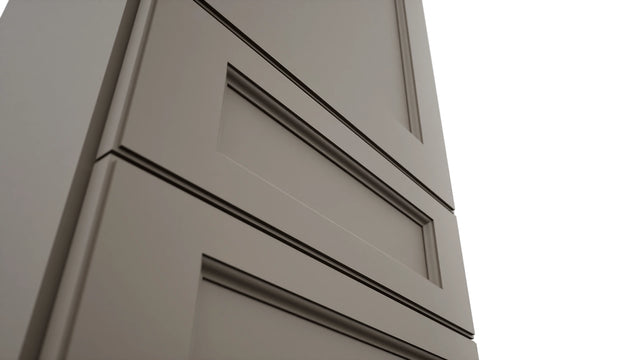 Fabuwood Fusion Oyster WD1860 Wall Drawer Cabinet, Detail View