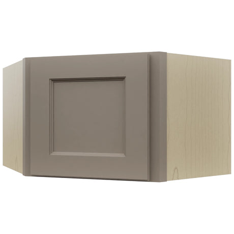 Fabuwood Fusion Oyster WDC2415 Wall Corner Diagonal Cabinet, Front View