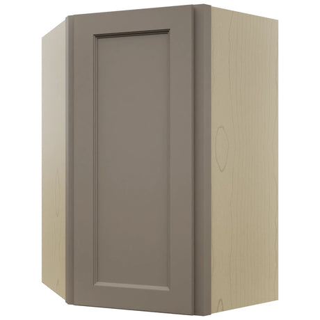 Fabuwood Fusion Oyster WDC2436 Wall Corner Diagonal Cabinet, Front View