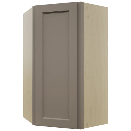 Fabuwood Fusion Oyster WDC2442 Wall Corner Diagonal Cabinet, Front View
