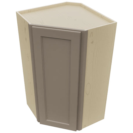 Fabuwood Fusion Oyster WDC2442 Wall Corner Diagonal Cabinet, Top View