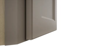Fabuwood Fusion Oyster WDC2442 Wall Corner Diagonal Cabinet, Detail View