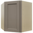 Fabuwood Fusion Oyster WDC2730 Wall Corner Diagonal Cabinet, Front View