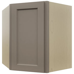Fabuwood Fusion Oyster WDC2730 Wall Corner Diagonal Cabinet, Front View
