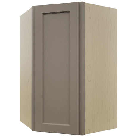 Fabuwood Fusion Oyster WDC2742 Wall Corner Diagonal Cabinet, Front View