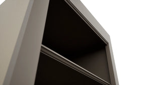 Fabuwood Fusion Oyster WOS1830 Wall Open Shelf, Detail View