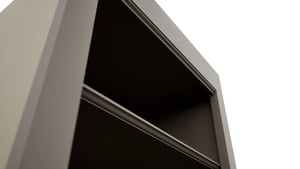 Fabuwood Fusion Oyster WOS1836 Wall Open Shelf, Detail View